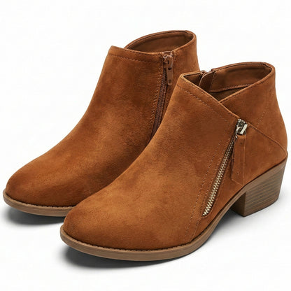 Eliza - Women's Side Zip Ankle Boots