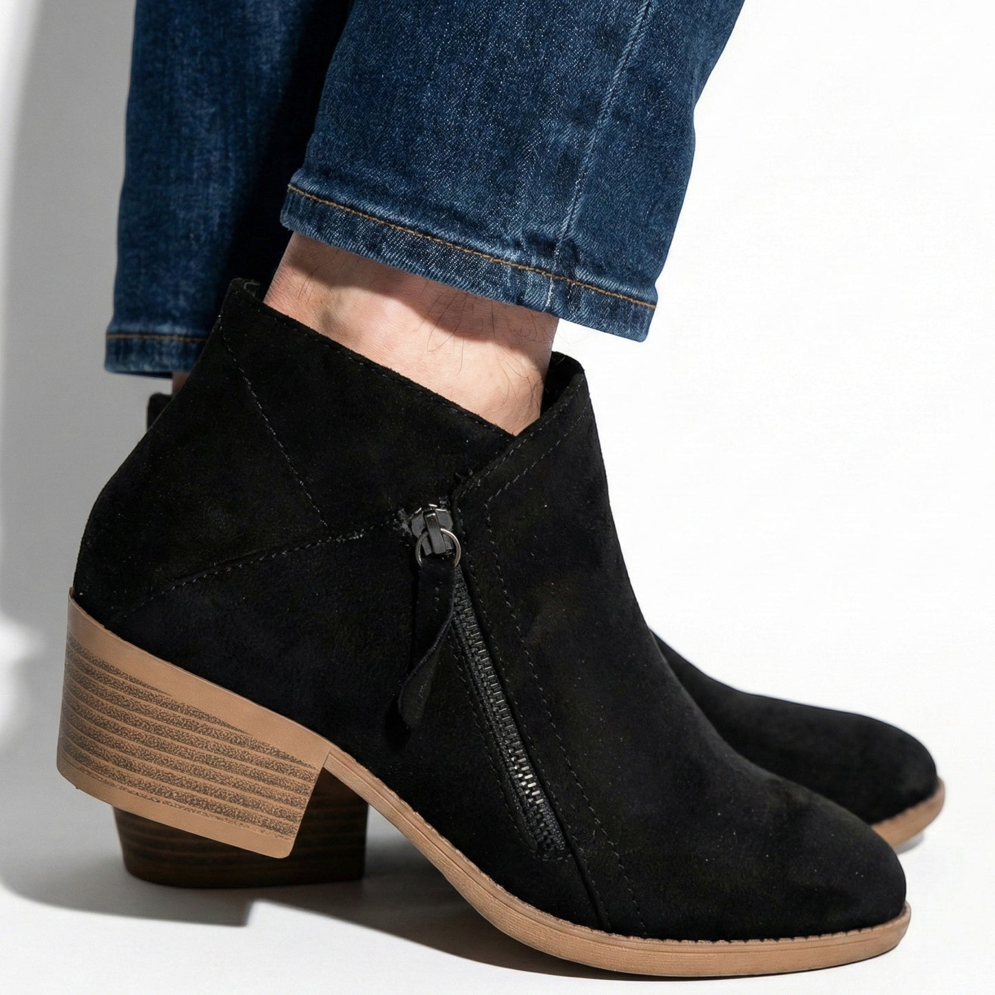 Eliza - Women's Side Zip Ankle Boots