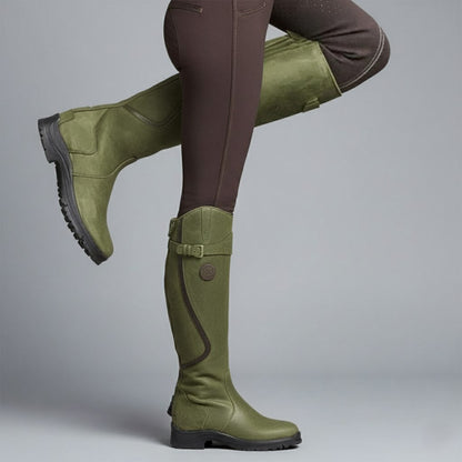 Women's Premium Supportive Comfort Outdoor Riding Leather Boots