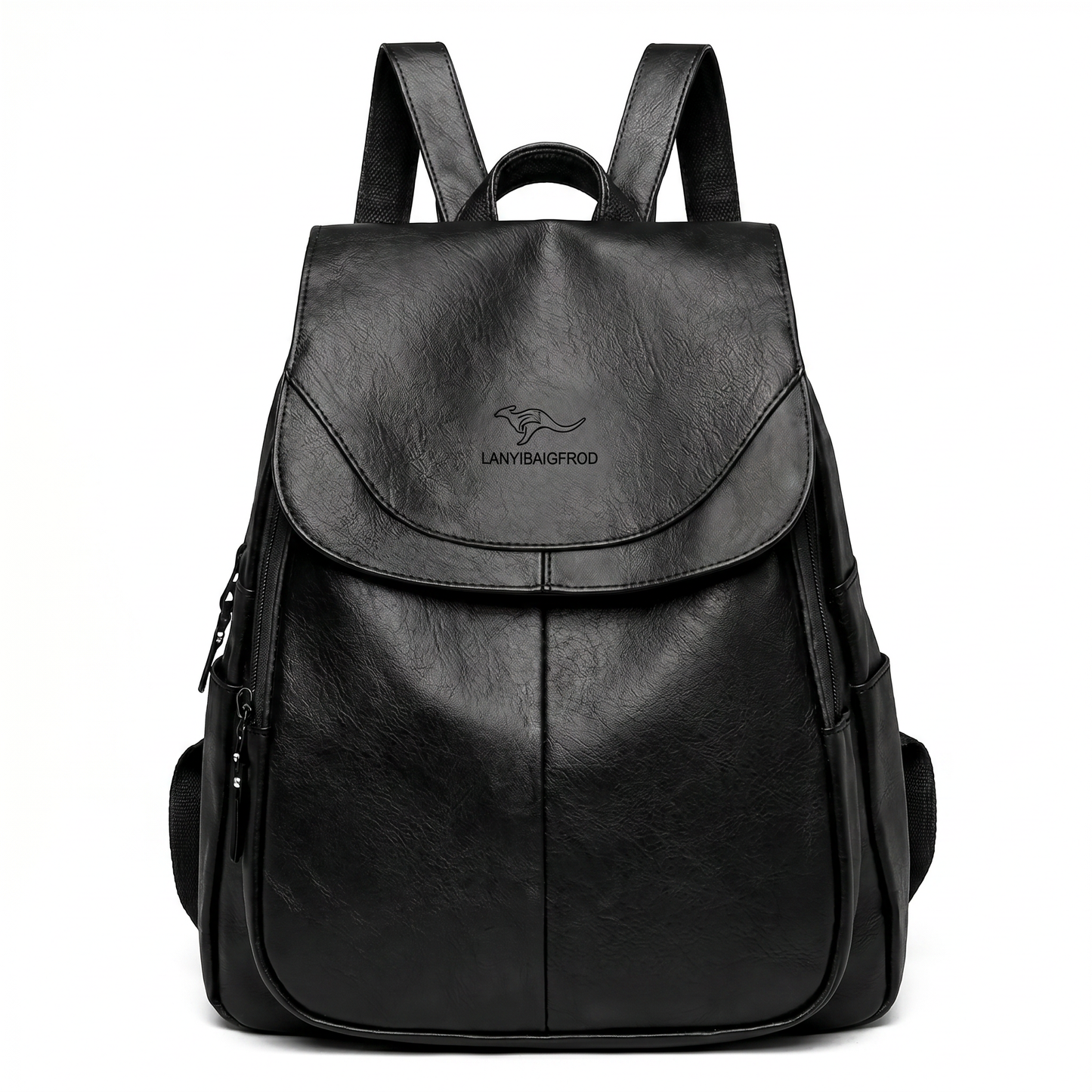 Women's Italian Genuine Leather Backpack - Eco