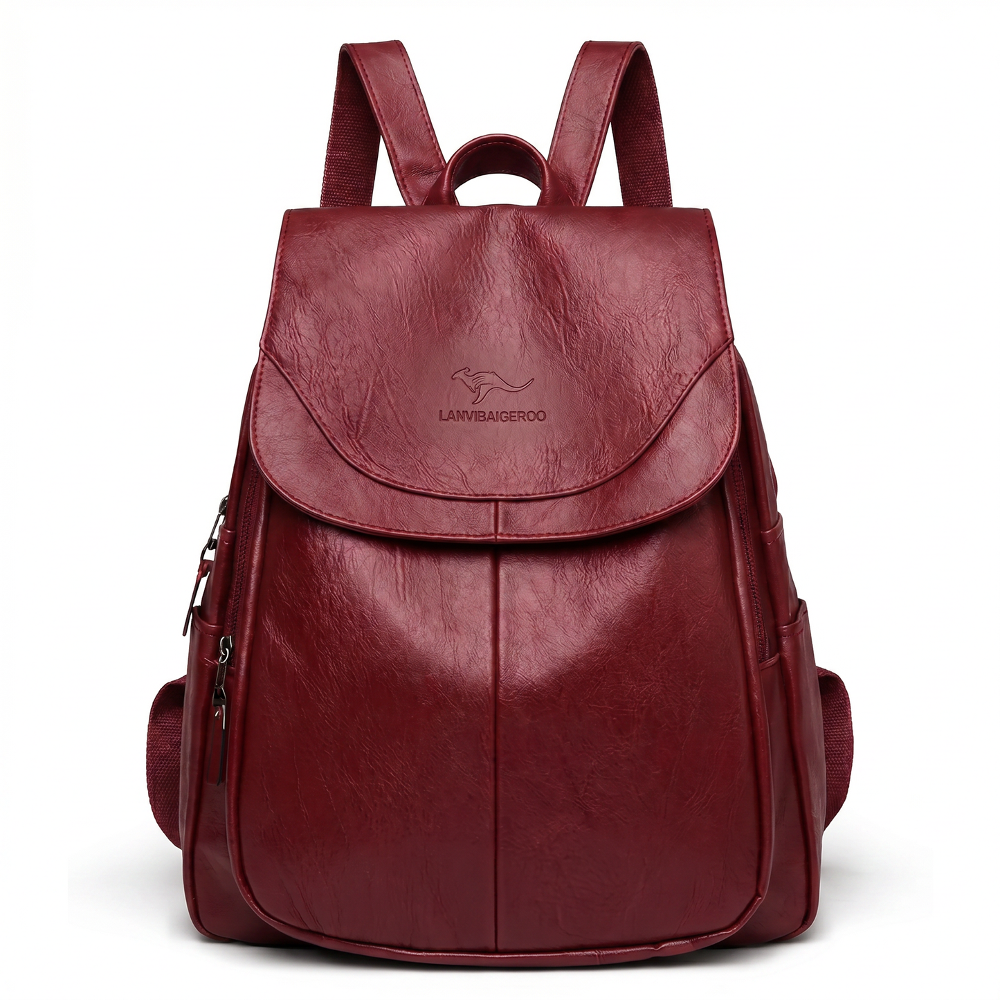 Women's Italian Genuine Leather Backpack - Eco