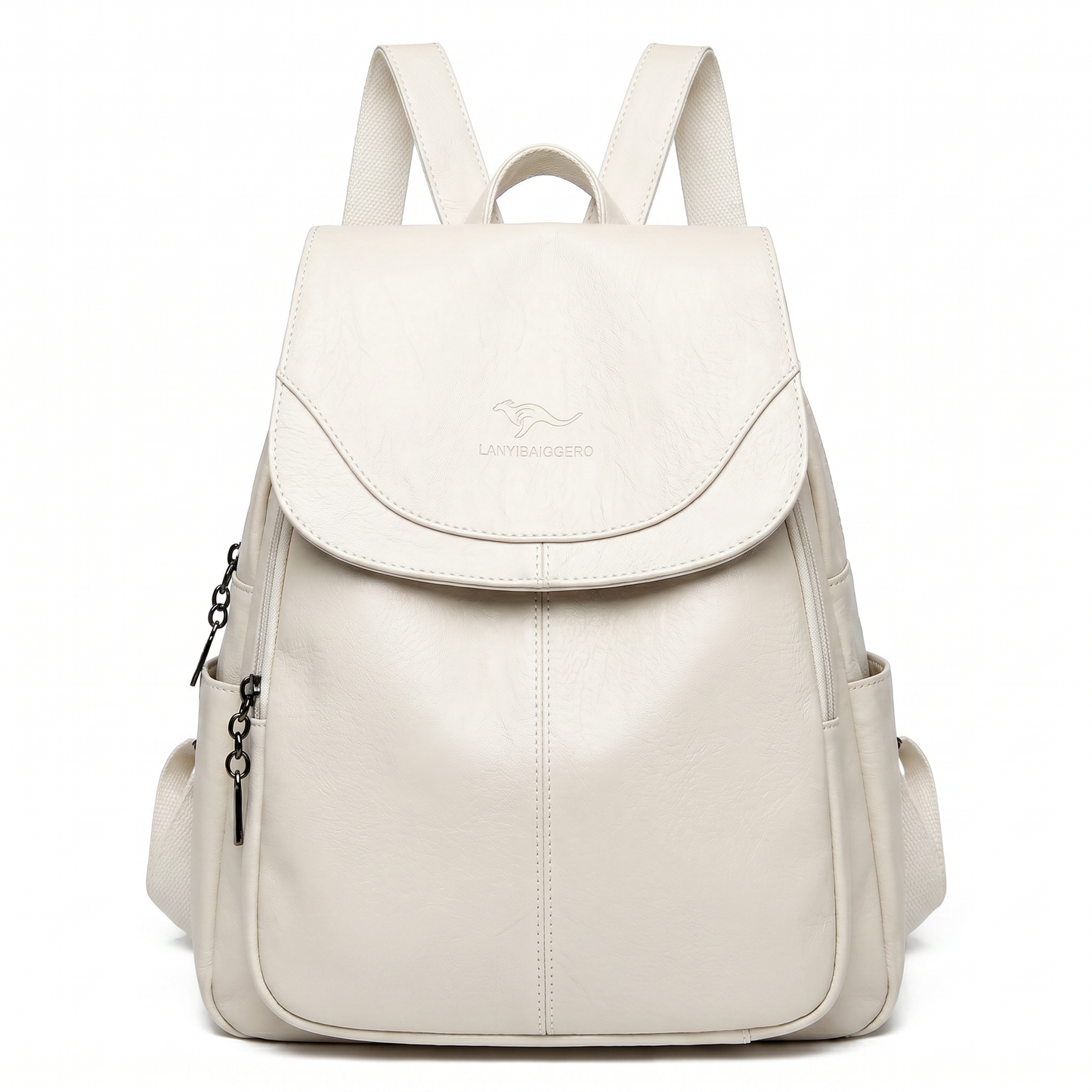 Women's Italian Genuine Leather Backpack - Eco