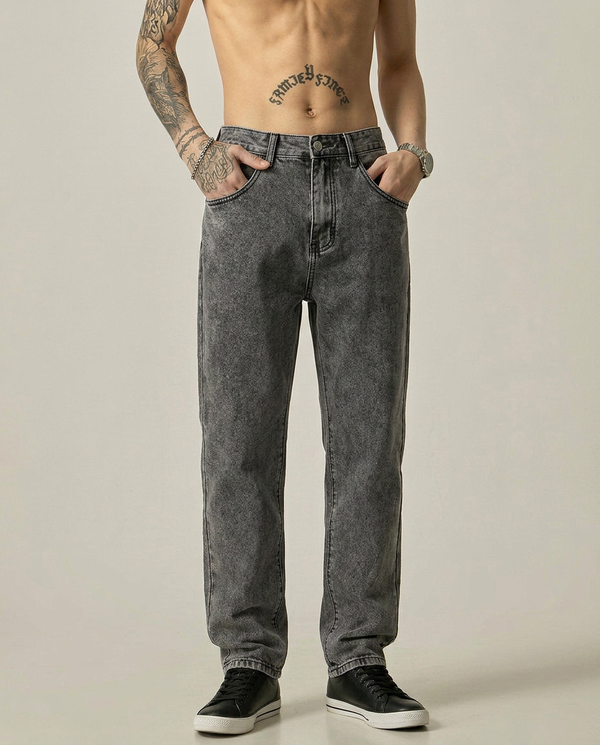 Men's Straight Leg Denim Jeans