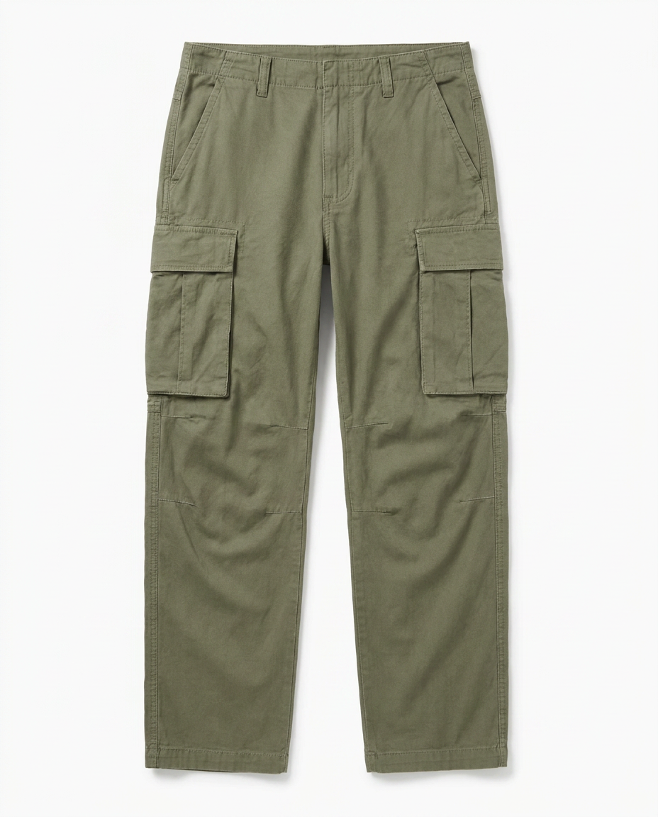Men's Relaxed Fit Cargo Trousers