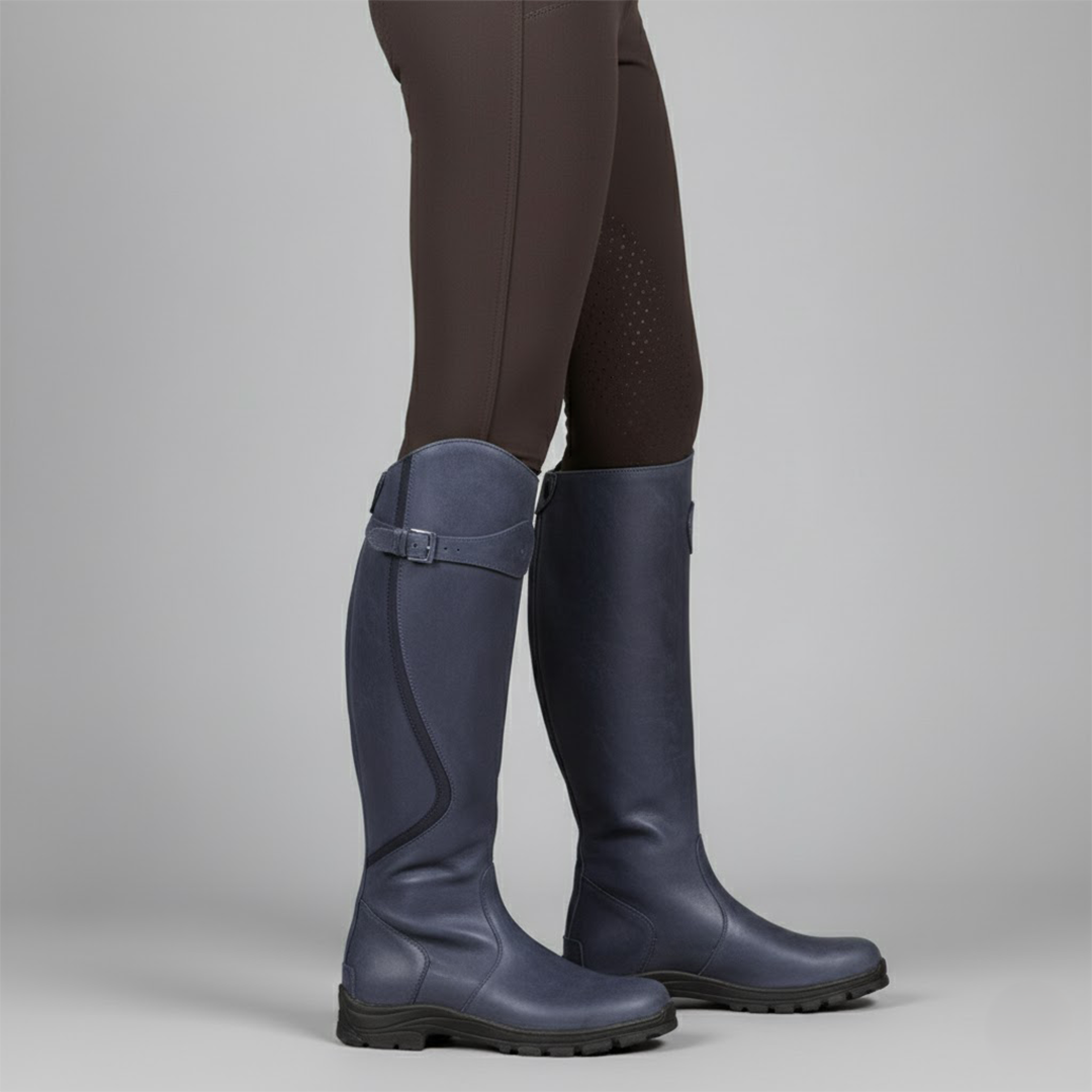 Women's Premium Supportive Comfort Outdoor Riding Leather Boots