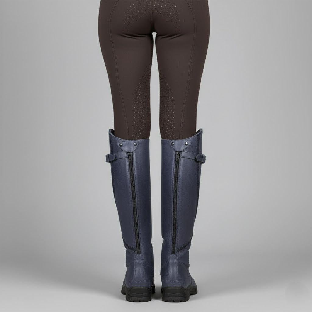 Women's Premium Supportive Comfort Outdoor Riding Leather Boots